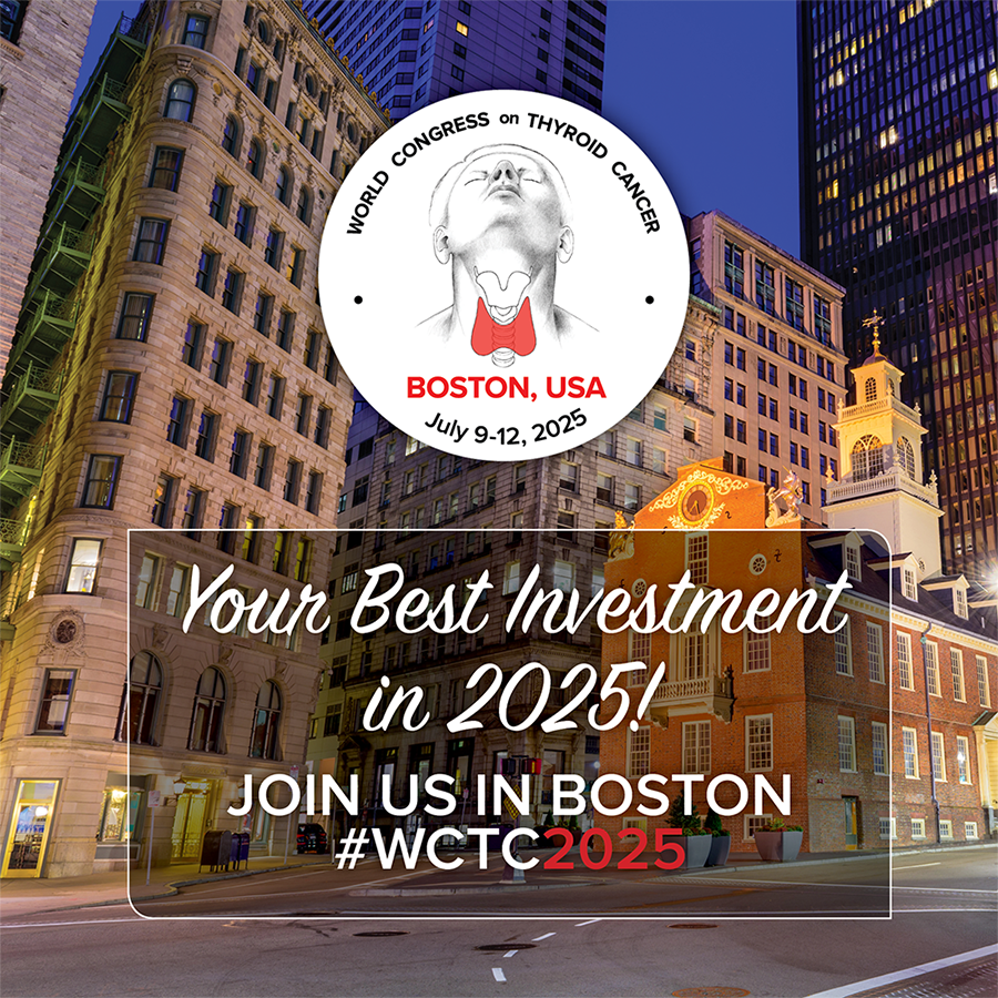 AmThyroidAssn's tweet image. The ATA is at booth 6 today at the World Congress on Thyroid Cancer at the Westin Boston Seaport District in Boston!
Stop by to say Hi! ow.ly/hK3A50WlJm4
#WCTC2025 #ThyroidResearch #ThyroidEducation @TheAACE @GDATF @thancfoundation @ThyroidFed @checkyourneck