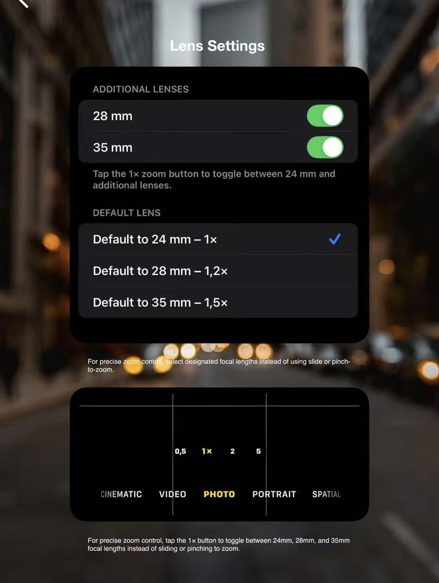 Bookmark these camera settings for later.