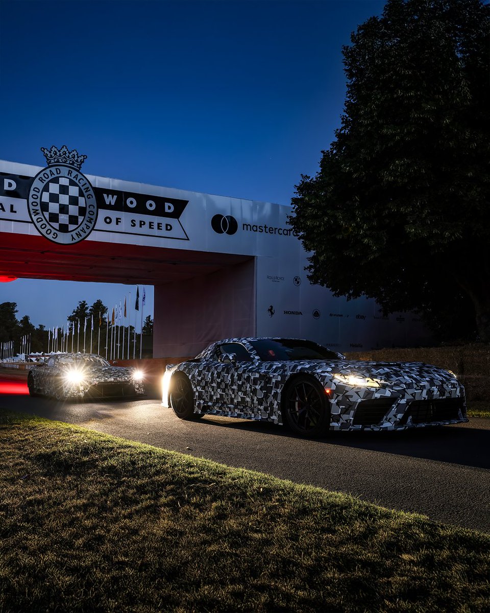 ¡El nuevo TOYOTA GT Concept y el TOYOTA GT Racing Concept, desarrollados para competir en la categoría FIA GT3, debutan en el Festival de la Velocidad de Goodwood!

¡No pierdas de vista estos dos modelos camuflados especialmente para la ocasión! 
#ToyotaGTConcept