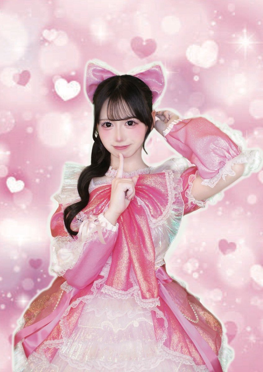 新衣装公開‼️最後は！ 🩷ピンク色担当 彩梨紗 @aiaru_arisa 《超絶