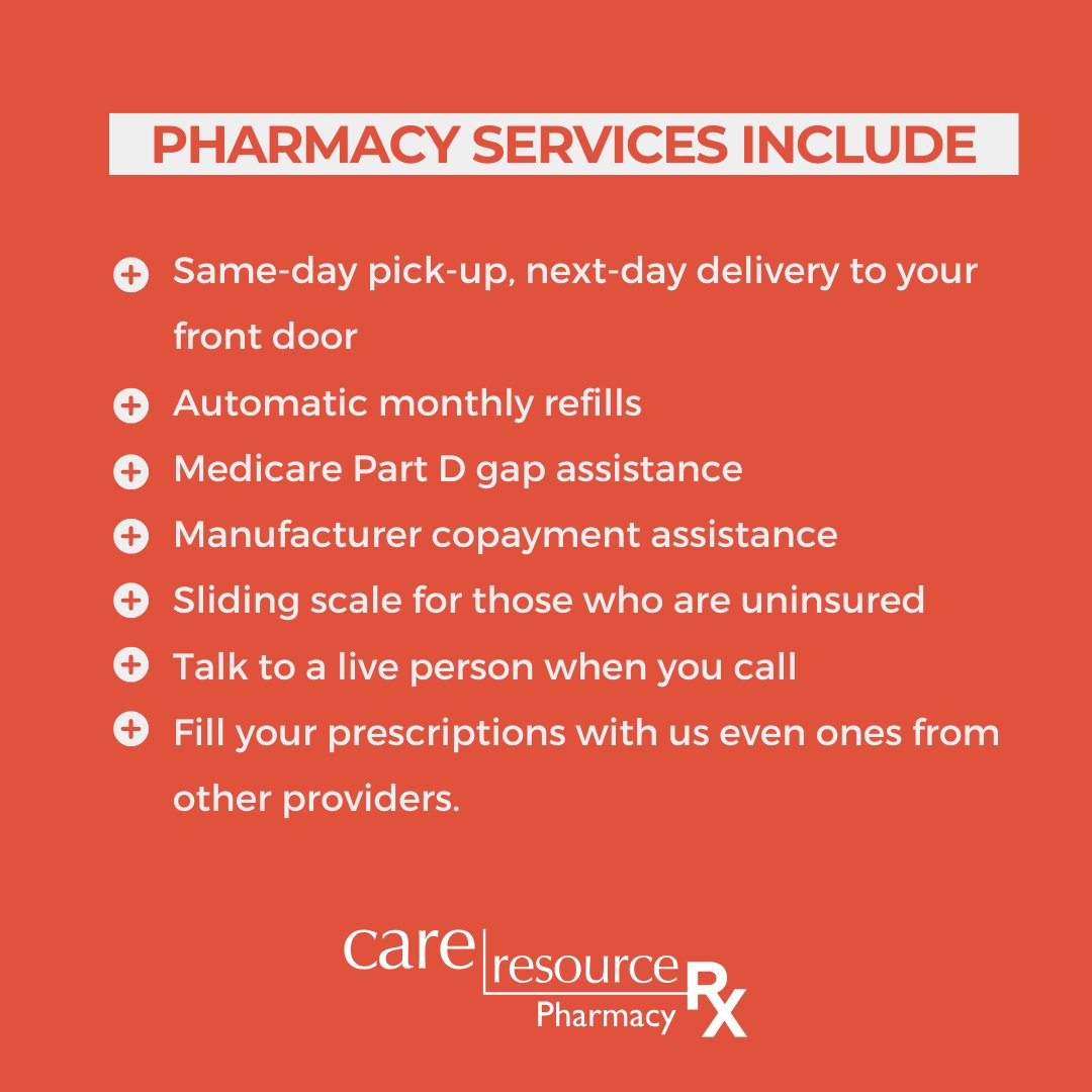 CareResourceFL's tweet image. Care Resource Pharmacy (CRx) is expanding in 2025!
✔️ Integrated care
✔️ Affordable medication options
✔️ All profits stay in the health center to support patients like you.
📞 Questions? Call us at 786-607-1040, or visit pharmacy.careresource.org

#CareResource #Pharmacy