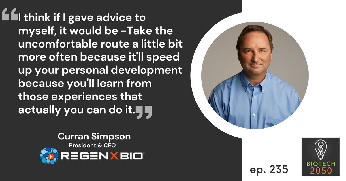 Biotech2050Pod's tweet image. 🚨 Gene therapy at scale. Big bets on rare disease.
@rahulc sits down with @REGENXBIO CEO Curran Simpson to talk bold moves, biotech grit, &amp;amp; why ops leaders make killer CEOs. Plus: key lessons from @abbvie partnership.
🎧 Listen: on.soundcloud.com/0i3uxh62PB6exx…
#Biotech2050 #GeneTherapy