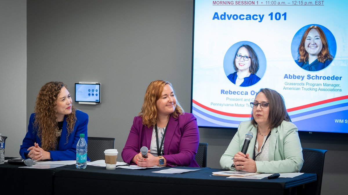 wim_ata's tweet image. We wrapped up an incredible day yesterday in Pittsburgh and are filled with gratitude to @FedEx for hosting us. A special thank you to Pennsylvania State Senator Judy Ward and Treasurer Stacy Garrity for joining us and sharing their insights.
#WIMMING #ATAWomenInMotion