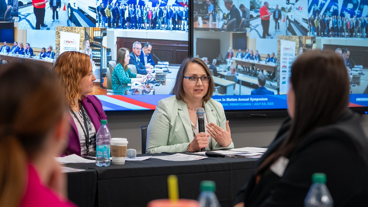 wim_ata's tweet image. We wrapped up an incredible day yesterday in Pittsburgh and are filled with gratitude to @FedEx for hosting us. A special thank you to Pennsylvania State Senator Judy Ward and Treasurer Stacy Garrity for joining us and sharing their insights.
#WIMMING #ATAWomenInMotion