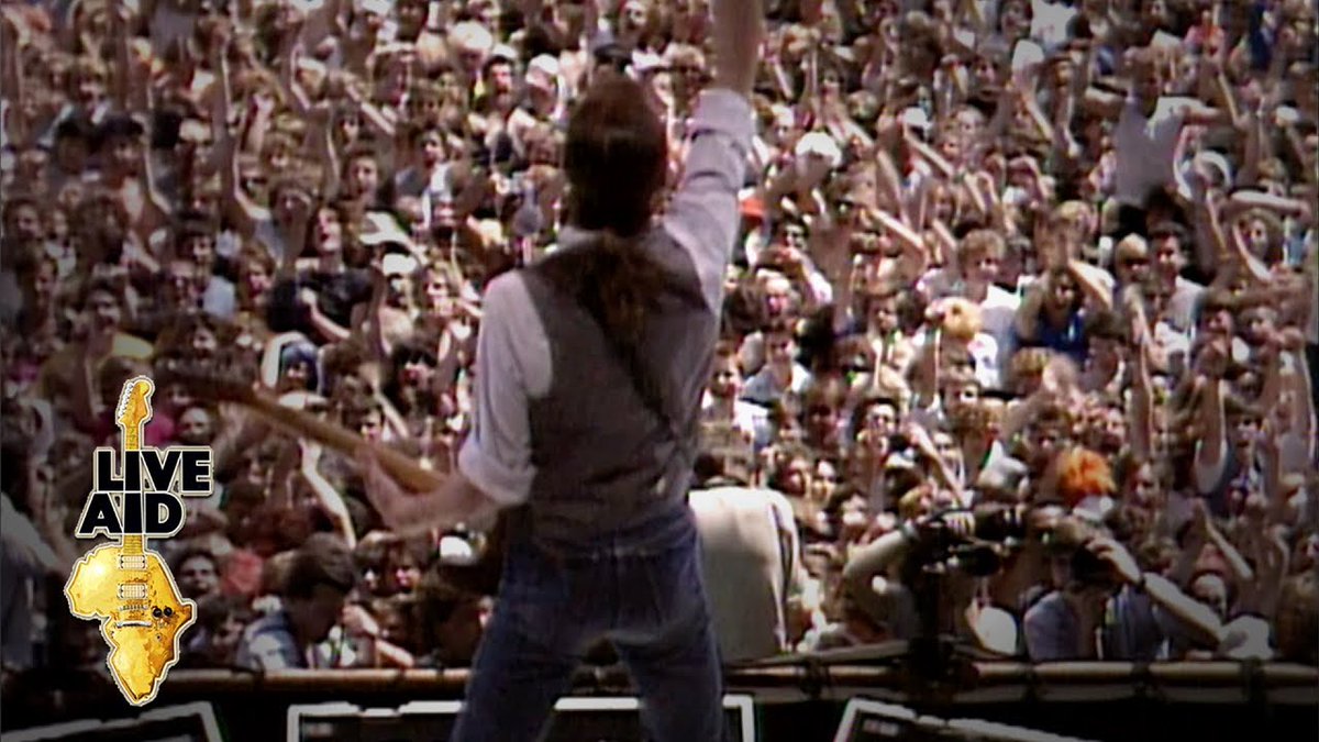 Status_Quo's tweet image. “Nobody wanted to go on first, so we said we would, and be done by quarter past 12 and go home! But it worked so well in our favour. I looked back at Rick as if to say ‘whoa, hang on’ and then there was the feeling of the audience" FR