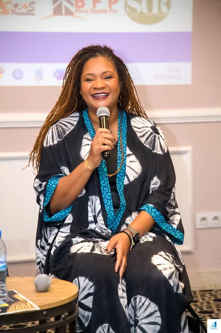 APIP_Guinee's tweet image. Mme Oliano Diana Kouyaté, DG de l’APIP, a représenté Mme la Ministre du Commerce, Dre Diaka SIDIBÉ, au panel du CJD-Guinée sur :
« Comment les PME/PMI peuvent-elles tirer profit des opportunités offertes pour renforcer leur développement et leur croissance ? »

#PME #Guinée #APIP