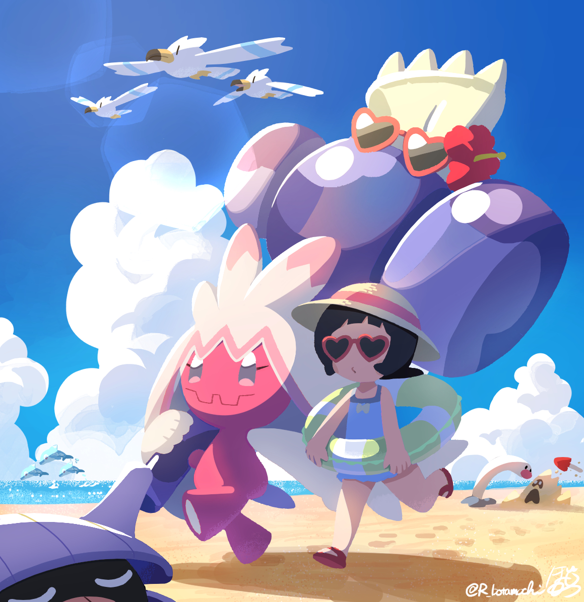 R_botamochi's tweet image. サマー