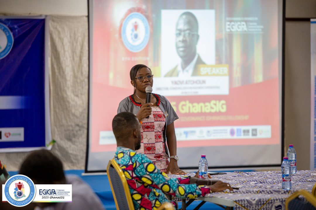ghanasig's tweet photo. 📍#GhanaSIG 2025 – Day 3 Recap
From digital rights &amp; data privacy to UA &amp; gTLDs, Fellows explored key IG themes with global experts.

🔥 Active engagement, deep insights &amp; powerful storytelling marked the day!

#InternetGovernance #TechForGood #EGIGFA #Day3 https://t.co/GFvBweCCWR