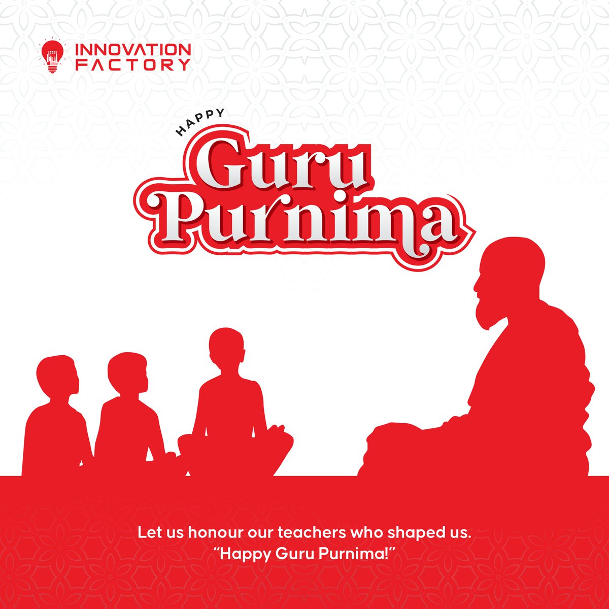 Happy Guru Purnima from #InnovationFactory! 🌟
Today, we celebrate the power of knowledge, the light of wisdom, and the mentors who inspire transformation.
To our incredible community — you are not just learners, you're future leaders.
#gurupurima #GuruPoornima #Gurugram #Guru