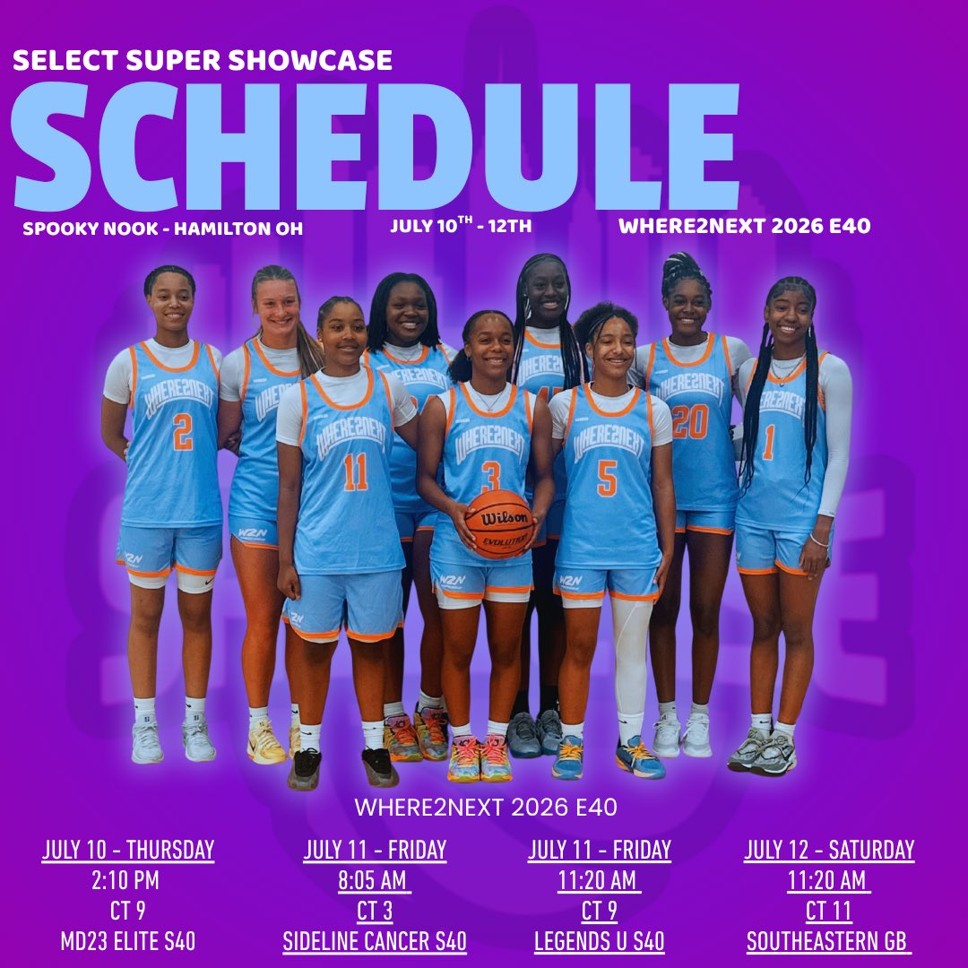 Finally back on the court together today at The Select Super Showcase at Spooky Nook! 

<a href="/monaeg1_/">Mo’Nae Gamble</a> 
<a href="/Taylyn22/">Taylyn Banta</a> 
<a href="/spartridge143/">Sanei Partridge</a> 
<a href="/BreyleeSchmutte/">Breylee Schmutte</a> 
<a href="/kalia_j23/">Kalia</a> 
<a href="/Amariya_D08/">Amariya Leann</a> 
<a href="/Whitley_Davis20/">Whitley Davis</a> 
<a href="/ZamariBaker34/">Zamari Baker</a> 
<a href="/Sydthecoolkid_/">Sydney Davis</a>