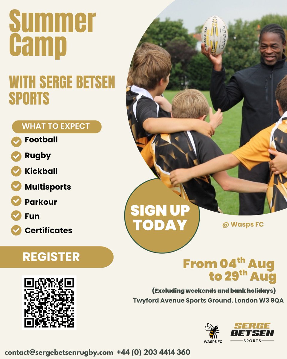 See attached for details of a local summer camp