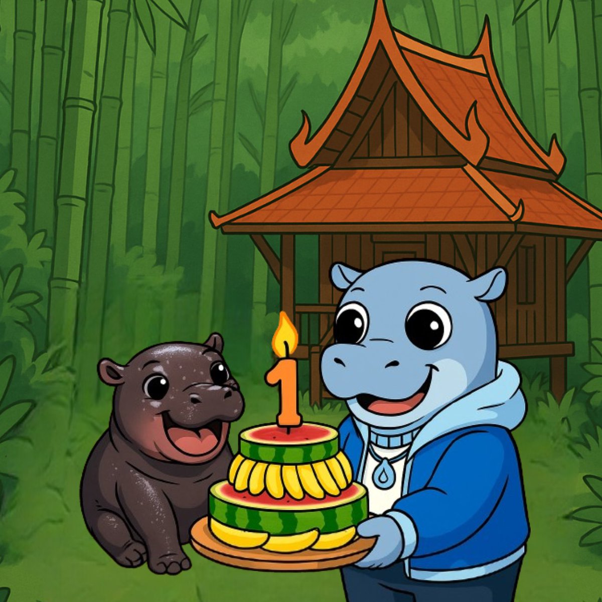 Hippo_CTO (@hippo_cto) on Twitter photo Happy birthday to the OG icon: Princess MooDeng herself 💖
1 year in, $HIPPO is present on:
<a href="/binance/">Binance</a>, <a href="/krakenfx/">Kraken Exchange</a>, <a href="/kucoincom/">KuCoin</a>, <a href="/Gate_io/">Gate</a>, <a href="/MEXC_Official/">MEXC</a>, <a href="/BitMartExchange/">BitMart</a>, <a href="/CoinoneOfficial/">Coinone</a> and more! 
CA: Happy birthday to the OG icon: Princess MooDeng herself 💖
1 year in, $HIPPO is present on:
<a href="/binance/">Binance</a>, <a href="/krakenfx/">Kraken Exchange</a>, <a href="/kucoincom/">KuCoin</a>, <a href="/Gate_io/">Gate</a>, <a href="/MEXC_Official/">MEXC</a>, <a href="/BitMartExchange/">BitMart</a>, <a href="/CoinoneOfficial/">Coinone</a> and more! 
CA: