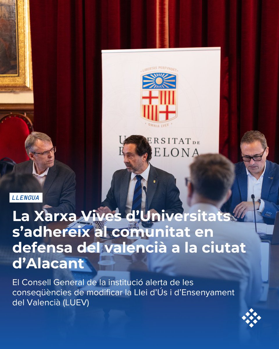 Xarxa Vives d'Universitats tweet media