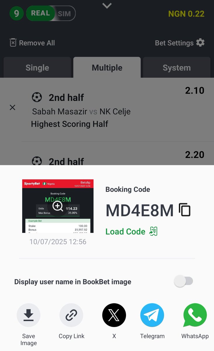 BOOOOOOOOOOOM!!!!!!! (@daily_booom) on Twitter photo SPORTYBET LOVERS
5K to 500k BET 1 & 900odds highest scoring half Acca!
Good luck & gamble responsibly
Join telegram for more πt.me/dailyboomm
<a href="/sportingking365/">Sporting King</a> <a href="/TheLockTips/">TheLock</a> <a href="/SmoothDeliveryy/">The Oracle</a> SPORTYBET LOVERS
5K to 500k BET 1 & 900odds highest scoring half Acca!
Good luck & gamble responsibly
Join telegram for more πt.me/dailyboomm
<a href="/sportingking365/">Sporting King</a> <a href="/TheLockTips/">TheLock</a> <a href="/SmoothDeliveryy/">The Oracle</a>