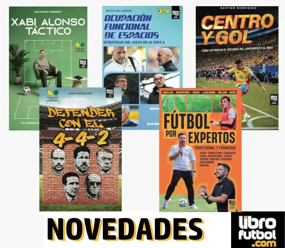 info_esm's tweet image. ⚽️📘 ¡Presentamos algunos de los fichajes del verano!
✔️ Lo nuevo de Galder Reguera
✔️ Biografías de Messi, Xabi Alonso y BERNABÉU
✔️ “La desaparición del futbolista militante”
✔️ Alfredo Relaño, Rafa Benítez…
#fubol #LaLiga @AS_Relano #messi #realmadrid
libreriadeportiva.com/especial/noved…