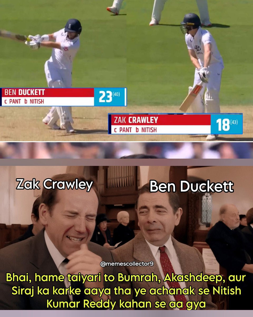 Nitish Kumar Reddy picks two wickets in an over 🔥🫡