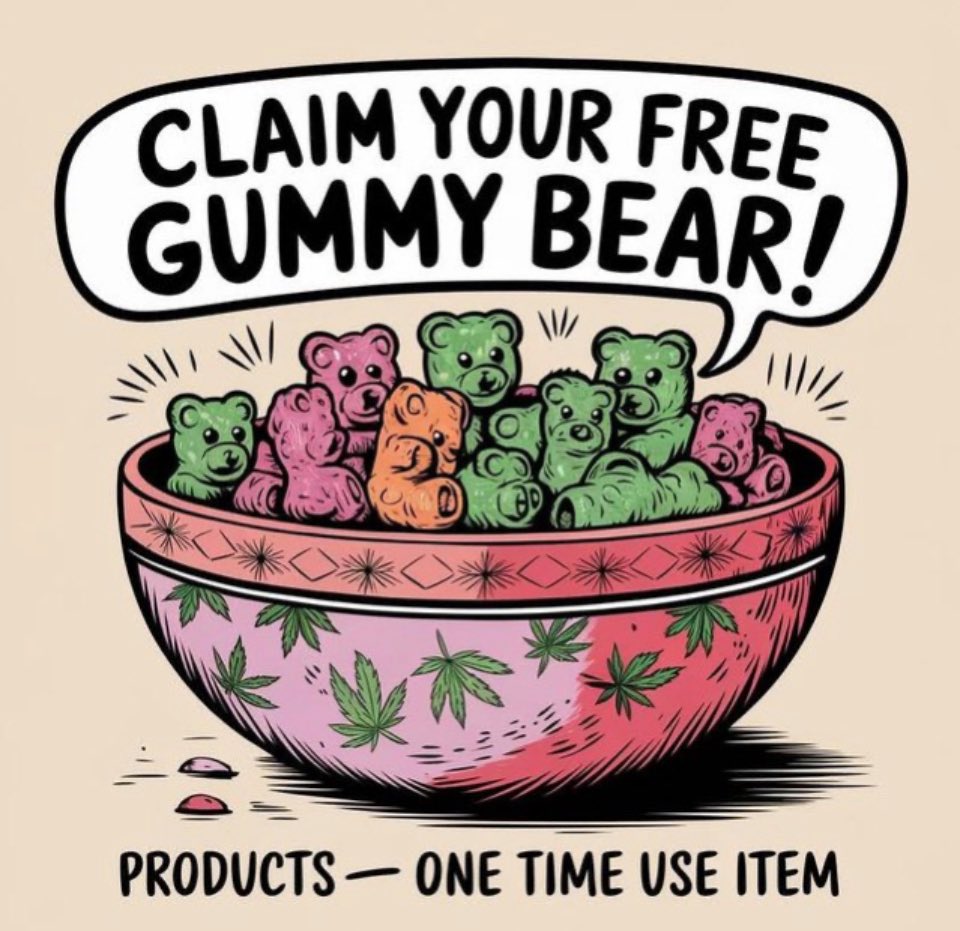 GreenBritainUK's tweet photo. Receive FREE GUMMY 🐻 in post to try out out service!! Free Postage (UK Only) Sign up here and claim! https://t.co/IxdGGhFysz 💯 FREE!! #greenbritainreviews #greenbritainweed #greenbritaingummies #greenbritaindiscount #weedinpost #ukweed #ukganja #gbcodes #gbdiscount #ukhash https://t.co/r2NWZfkjtl