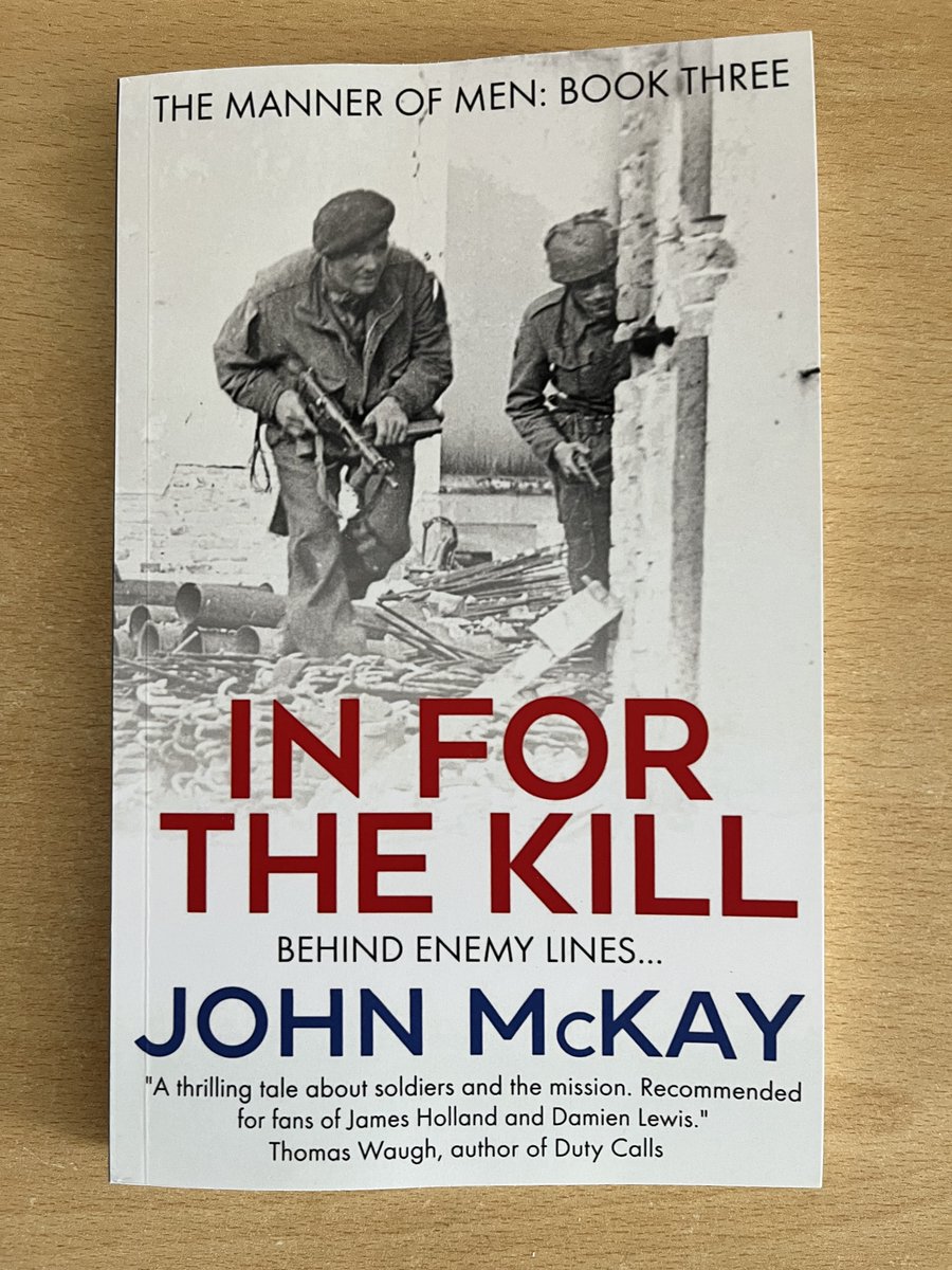 JohnMcKay68's tweet image. My latest book, In For The Kill, - now avail in paperback (as well as #Kindle)
"A thrilling tale... Recommended for fans of James Holland and Damien Lewis." Thomas Waugh @ThomasWaugh88
@SharpeBooks
@AspectsHistory
amazon.co.uk/Kill-Manner-Me…
#WW2 #histfic #BYNR #BookBoost