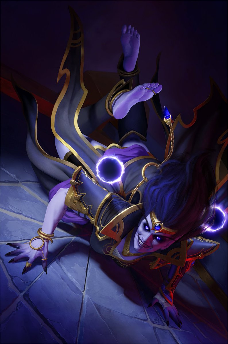 "Xal'atath" 
My new fanart 
#warcraft #TheWarWithin #art