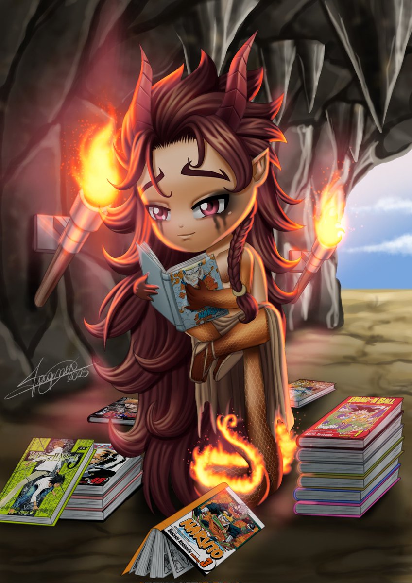 FlincolnA's tweet photo. Shhhh... Tharo is reading! https://t.co/pIG5LGfQfm