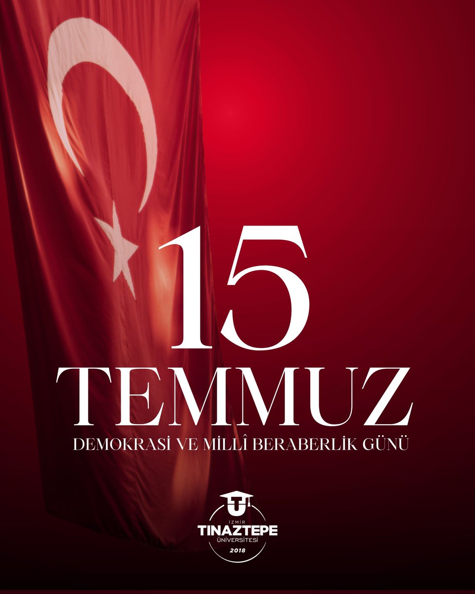15 Temmuz Demokrasi ve Millî Birlik Günü🇹🇷

#15temmuz