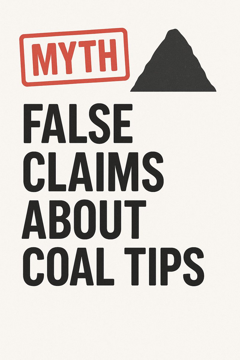 ⚠️ ‘Rescuing’ clean‑burn coal? The Senedd claims about coal tips were misleading. We set the evidence-backed record straight: 🔗 coalaction.org.uk/2025/07/03/fak… | #FakeNews #ClimateCrisis <a href="/LeoHickman/">Leo Hickman</a>