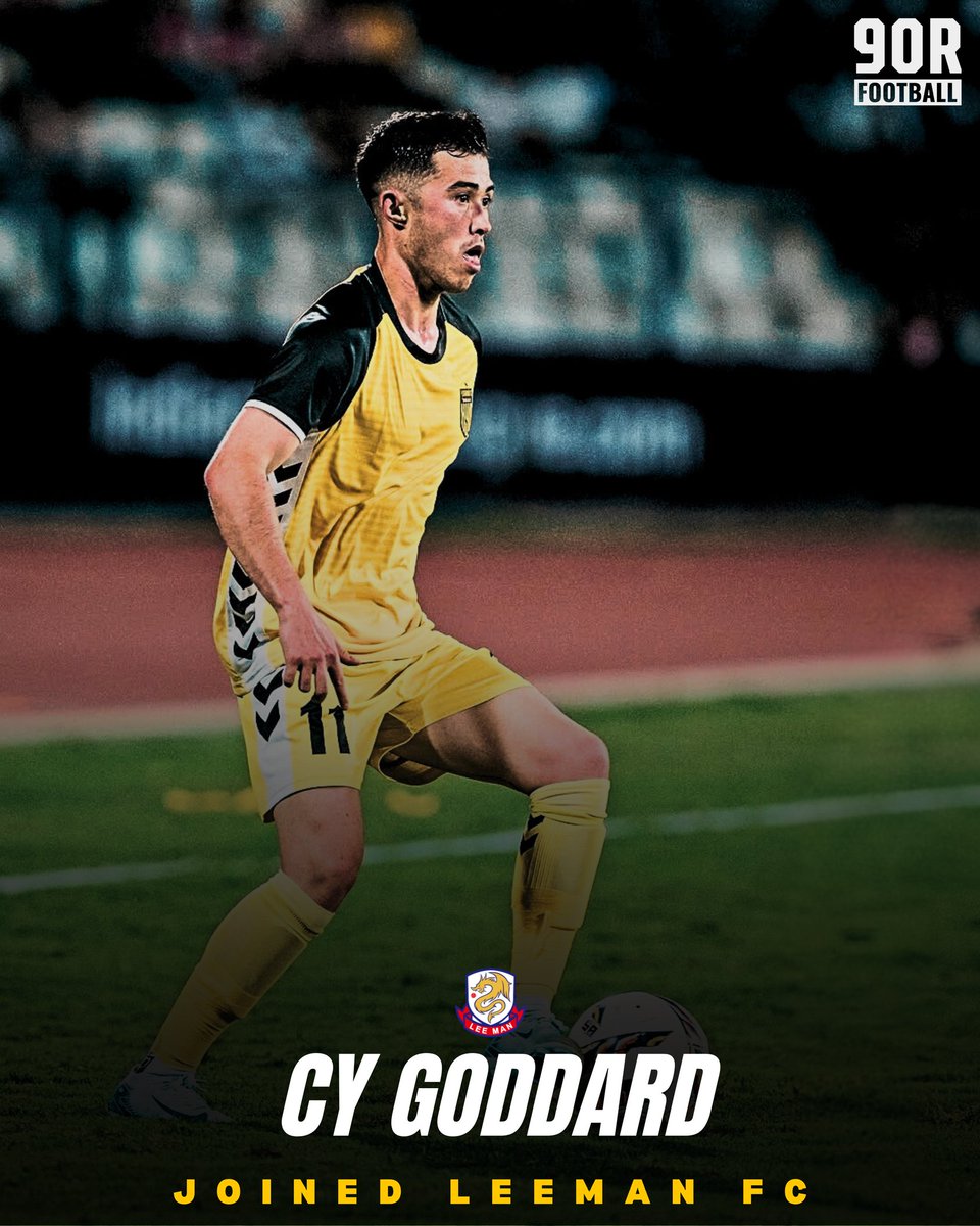 90rfootball's tweet photo. 🚨 𝗢𝗙𝗙𝗜𝗖𝗜𝗔𝗟 : Cy Goddard joins 🇭🇰 Leeman FC!
After donning the Hyderabad FC shirt last season, the creative spark takes his talents to the Hong Kong Premier League! ✨📦
A new adventure awaits for the Japanese-English playmaker! 🌍⚡
#Transfers #ISL #HFC #MCFC #LeemanFC https://t.co/rnba6r6pFZ