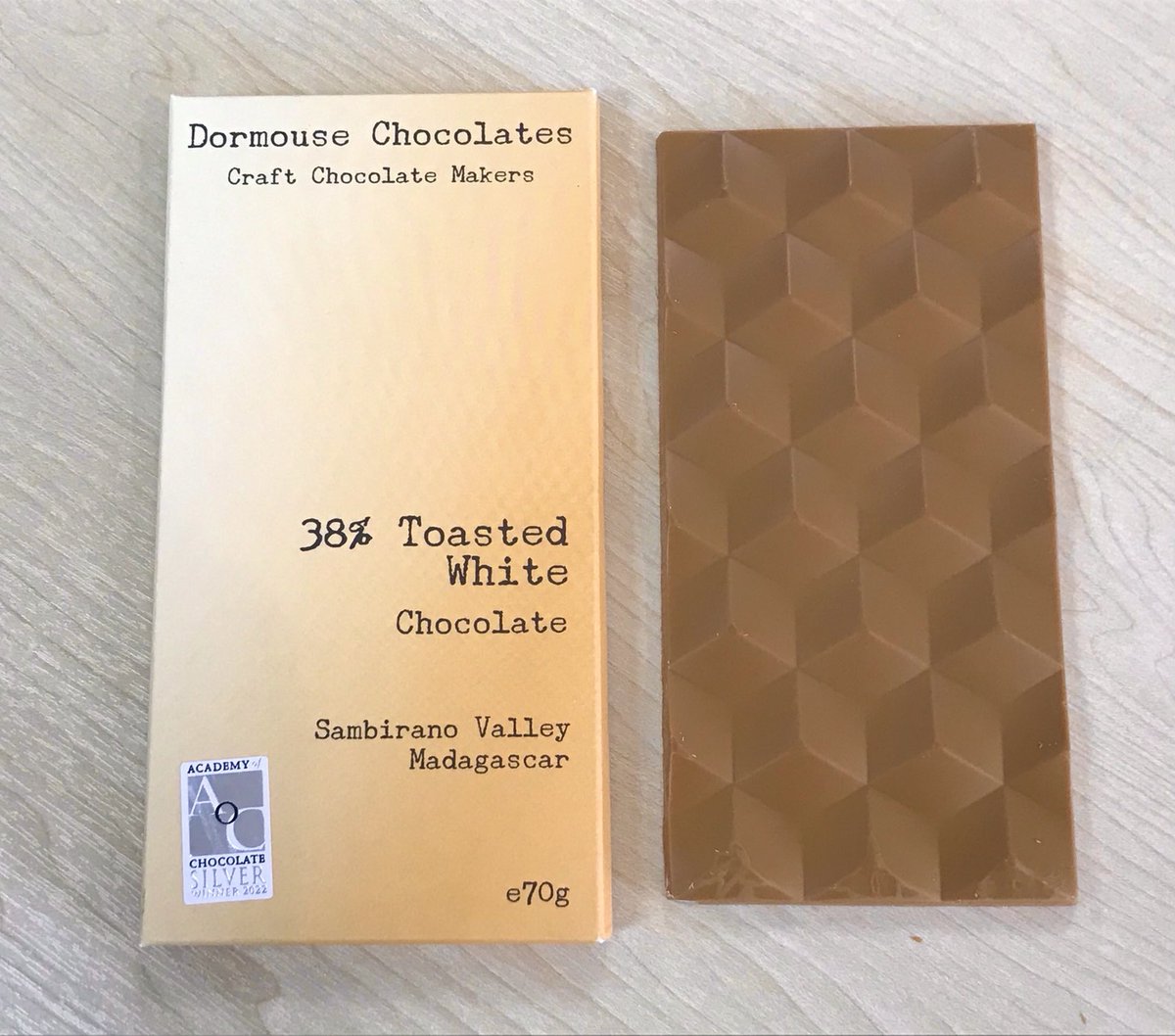 In hot weather I’m sure you all keep your chocolate cool and serve at room temperature for max flavour. I find that really good white chocolate - like this - is delicious served cool