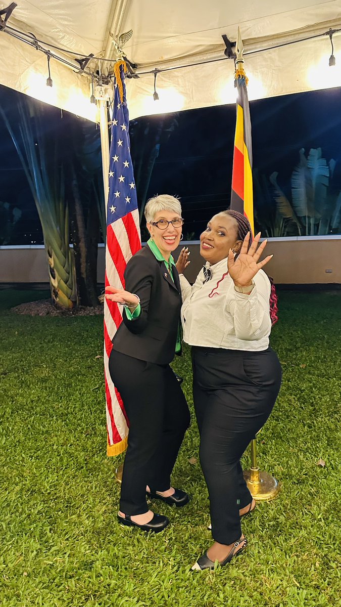 <a href="/usmissionuganda/">U.S. Mission Uganda</a> <a href="/USAlumniUganda/">U.S. Exchange Alumni Uganda</a> <a href="/katochrysestom/">kato chrysestom</a> <a href="/Harunah20/">Damba Harunah😷</a> <a href="/ByomireGorretti/">BYOMIRE GORRETTI</a> <a href="/CharityJoanah/">Charity Joannah 🇺🇬</a> <a href="/lucky_ninsiima/">Lucky Ninsiima</a> <a href="/kirabomarion2/">kirabo Marion</a> <a href="/Bowomugisha1/">Owomugisha Blessing Immaculate</a> <a href="/WashFellowship/">MandelaWshFellowship</a> <a href="/AWLNetwork/">AWLNetwork</a> <a href="/RitaAciro/">Aciro Rita</a> <a href="/PerryAritua/">Perry Aritua</a> <a href="/LillianBagala/">Lillian Bagala</a> <a href="/PeshPoni/">Patience Poni Ayikoru 👩🏿‍💼</a> <a href="/iamfancysheila/">Fancy Sheila Aromorach 💚</a> <a href="/joatukunda/">Joanna M Atukunda</a> <a href="/flaviakalule/">Nabagabe Kalule Flavia #Girl4rmButeeka</a> <a href="/AydiaGenderTech/">AYDIA Gender and Technology Initiative (AGTI)</a> <a href="/PresPrecinct/">The Presidential Precinct</a> <a href="/MuhumuzaF_King/">Muhumuza Faizo King 🇺🇬</a> <a href="/SsaliSarah/">Sarah N. Ssali</a> <a href="/KibajjoBoy/">Kiggundu Sairus</a> Honored to share a moment with the incredible Ellen Masi from <a href="/usmissionuganda/">U.S. Mission Uganda</a> a champion of alumni impact and community. From the #AlumniImpactAwards to this powerful leadership handover, her words remind us: we are part of something bigger, stronger, and dynamic. <a href="/Bowomugisha1/">Owomugisha Blessing Immaculate</a>