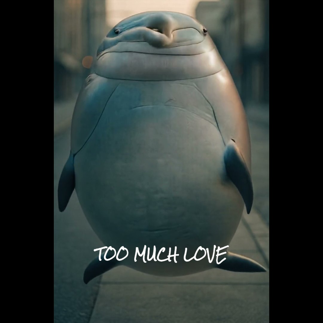 surrealmate's tweet image. When a dolphin loves too much… 🐬🌹💥
See the whole surreal story on YouTube 👉 [Profile Link]

#Surrealmate #SurrealVideo #Dolphin #LoveStory #YouTubeShorts #WeirdCore #AltCore
