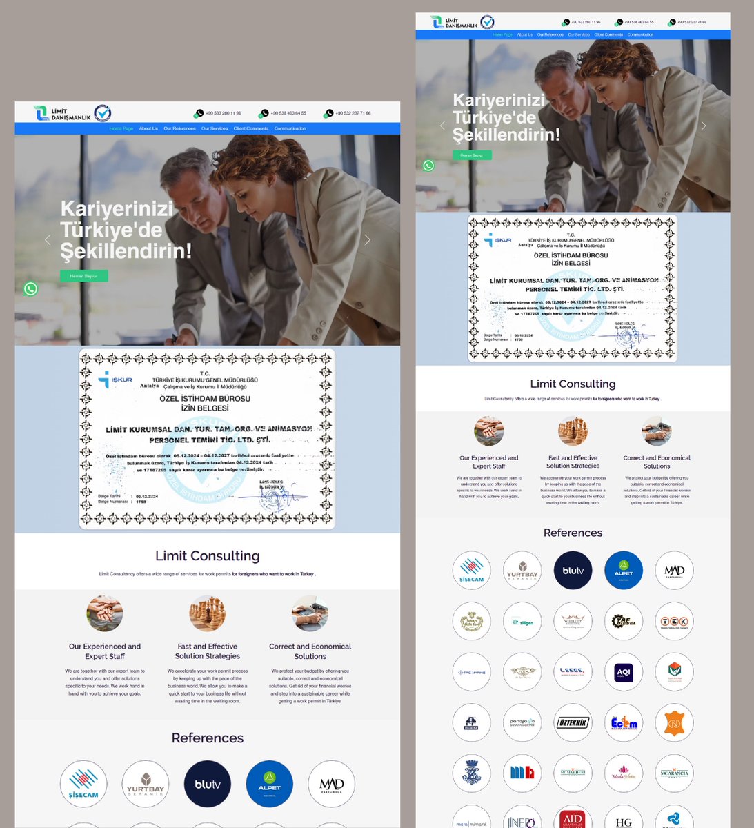 Created this Business Services Website using WordPress.

How is it? DM me for your Website Project 📩