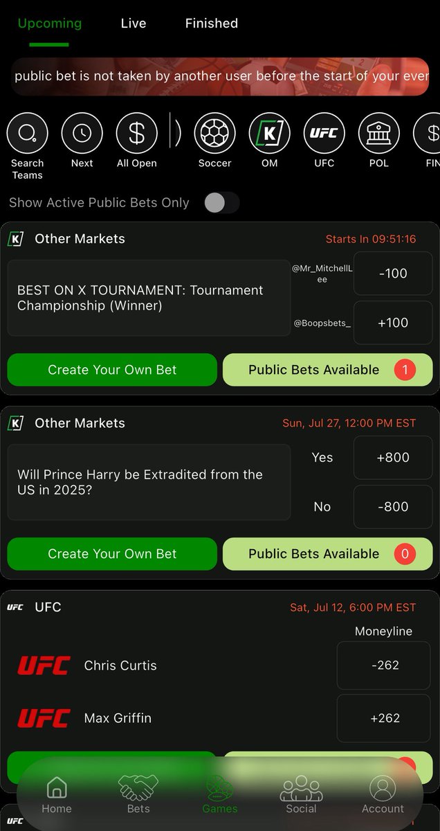 🚨BEST ON X CHAMPIONSHIP MARKET🚨

Not to be forgotten, the line is now up at <a href="/KuttBet/">Kutt - The Social Betting Platform</a> on who will be champion! Download the app and deposit with code DATAMAN for a 15% deposit match, and come bet on who you think is going to take it home!