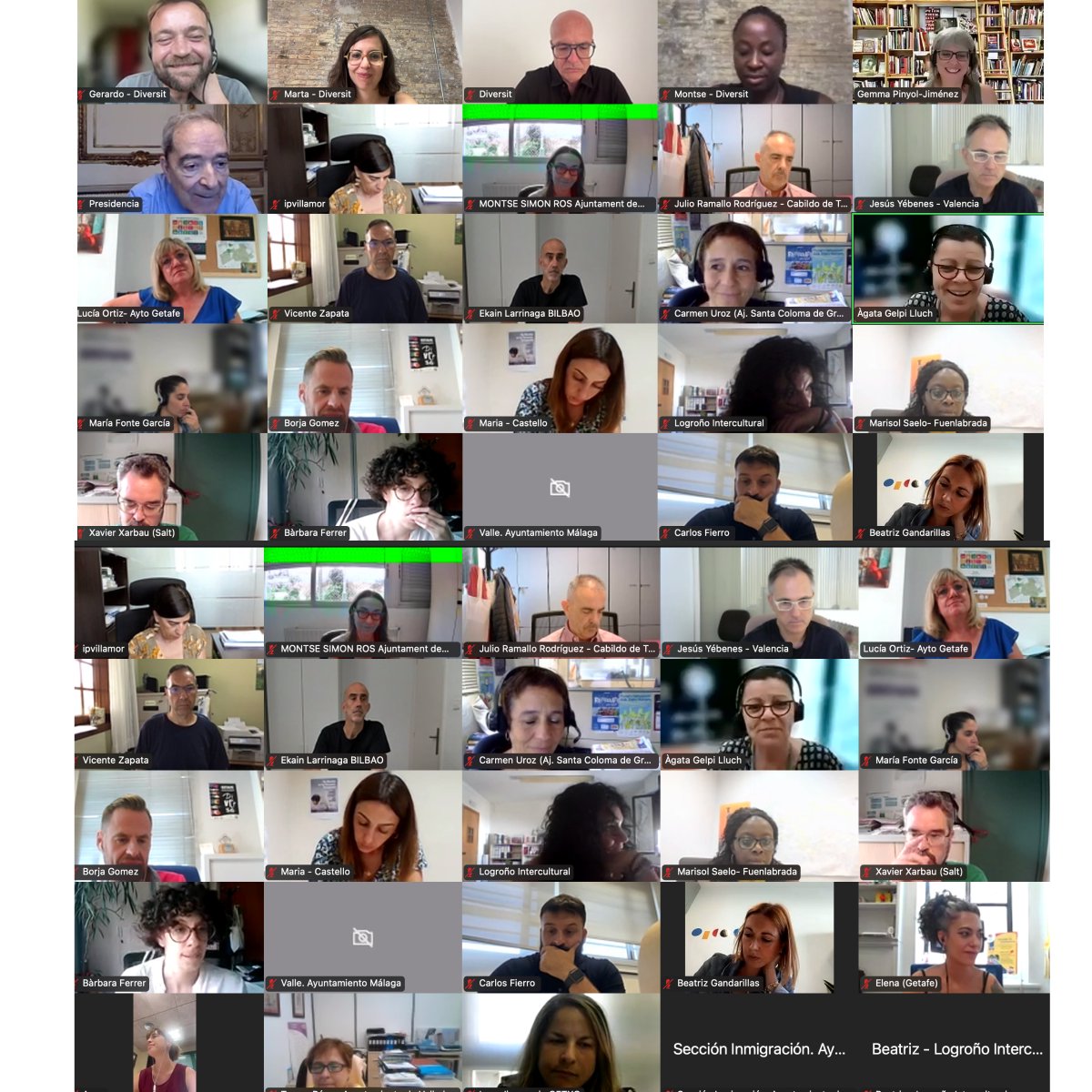 Hoy se ha celebrado un encuentro online de la RECI, reuniendo a 15 territorios y más de 30 personas, con el objetivo de fortalecer la red y compartir novedades de interés para las ciudades. 
También se han abordado aspectos clave del Reglamento de Extranjería en un #DiálogoRECI.