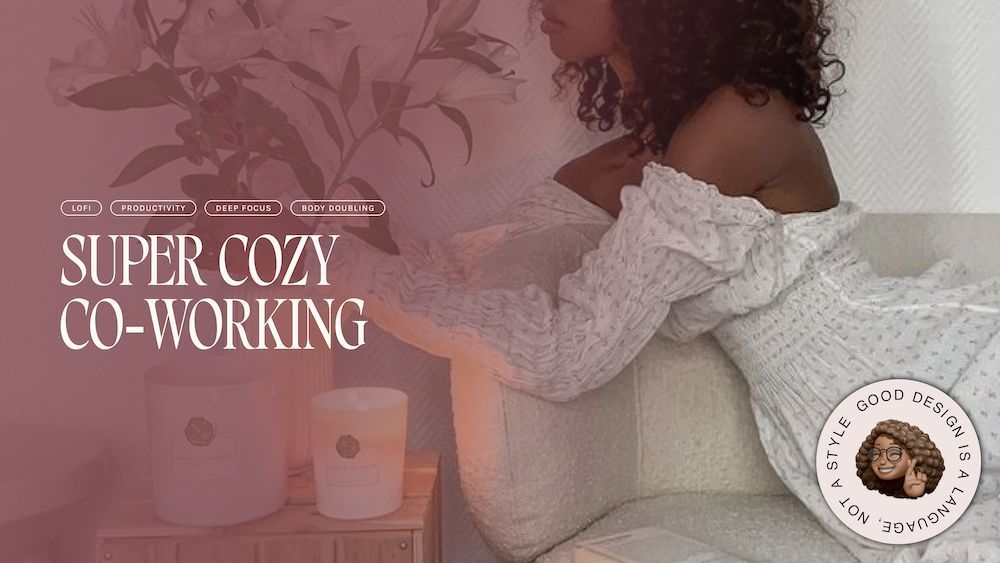 it's time for some more cozy and productive co-working! let's end the week strong! 
come co-exist with me! 𑑛

「 twitch.tv/xowilough  」