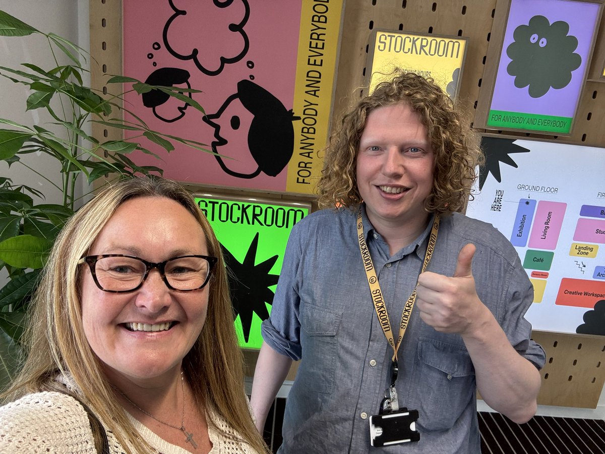 Yesterday I had a tour of Stockport’s newest hot spot, Stockroom! If you haven’t checked out this space yet, it’s worth a visit! 

Thank you to Rob for sharing his plans for our young people and well done to the team who have created an amazing space that’s accessible for all :)