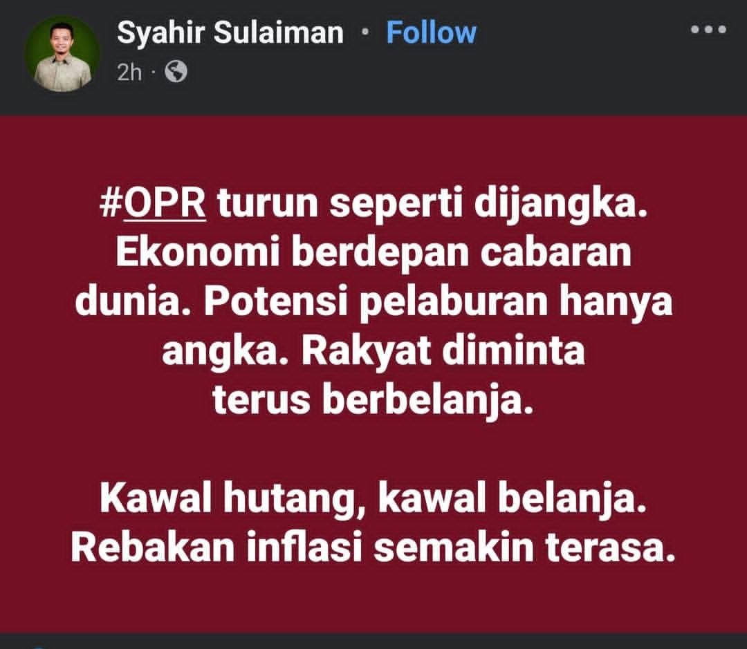 apanakdikato's tweet photo. Nama syahirnomic, tp bila ckp ekonomi jd mcm marang.🤣 https://t.co/rrnviY18BT