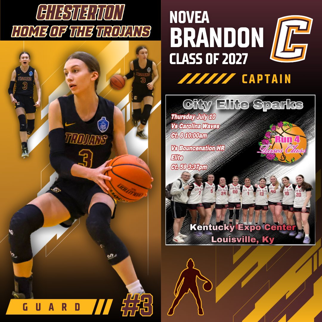 Coach Candy Wilson (@coachcwilson) on Twitter photo Don't miss <a href="/ChestertonHS/">Chesterton High</a> rising star <a href="/NoveaBrandon3/">Novea Brandon3</a> at <a href="/TFNsRun4Roses/">TFN's Run 4 Roses</a> this weekend! A true standout shifty guard with versatility, grit, and game. 🏀🔥 <a href="/INTechWBB/">Indiana Tech Women’s Basketball</a> <a href="/GCMapleLeafs_WB/">Goshen College Women’s Basketball</a> <a href="/CoachRickReeves/">Rick Reeves</a> <a href="/IUNWBSKT/">IU Northwest WBB</a> <a href="/CHS__Trojans/">Chesterton Athletics</a> <a href="/CoachKyBiggs/">Kylene Biggs</a> <a href="/Ucwbb/">UC Women's Basketball</a> Don't miss <a href="/ChestertonHS/">Chesterton High</a> rising star <a href="/NoveaBrandon3/">Novea Brandon3</a> at <a href="/TFNsRun4Roses/">TFN's Run 4 Roses</a> this weekend! A true standout shifty guard with versatility, grit, and game. 🏀🔥 <a href="/INTechWBB/">Indiana Tech Women’s Basketball</a> <a href="/GCMapleLeafs_WB/">Goshen College Women’s Basketball</a> <a href="/CoachRickReeves/">Rick Reeves</a> <a href="/IUNWBSKT/">IU Northwest WBB</a> <a href="/CHS__Trojans/">Chesterton Athletics</a> <a href="/CoachKyBiggs/">Kylene Biggs</a> <a href="/Ucwbb/">UC Women's Basketball</a>