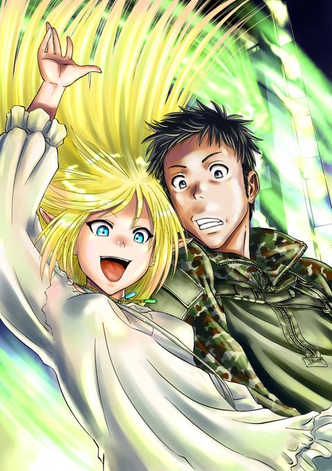 26巻の表紙が1番楽だっだかもしれない。テュカの眉毛、表紙よりちょっと濃くしてる。

発光色がCMYK変換したらくすんじゃうのがねぇ～ 