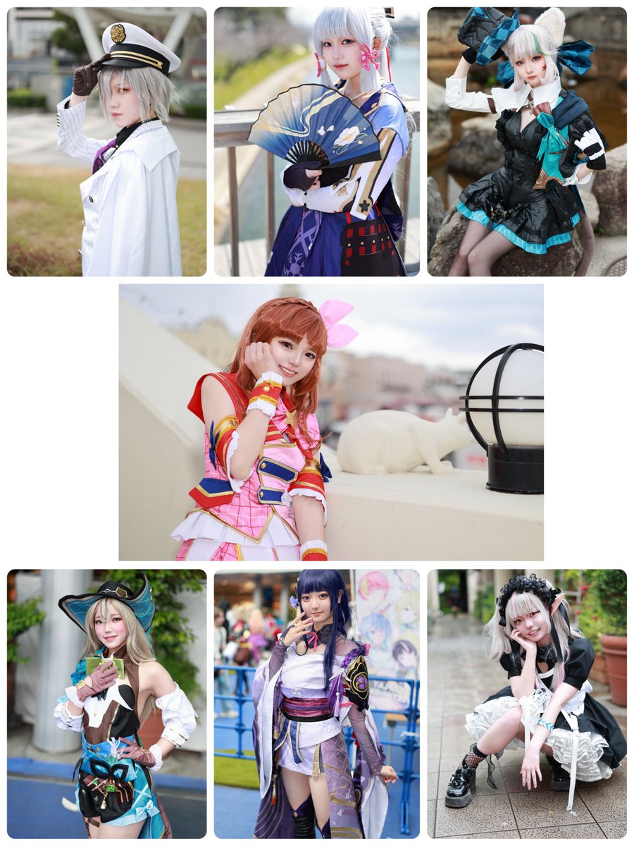 samboxsam2's tweet image. 🏷️失礼します
10年以上パフォーマーさんを中心に撮影をしていました📷
2022年のコスサミをキッカケにコスプレ撮影を始めました📸
東海中心に活動しています📸
どうぞ宜しくお願い致します🌈
掲載して頂いたお写真と掲載許可を頂いたお写真を使わせていただきました
#コスプレイヤーさんと繋がりたい