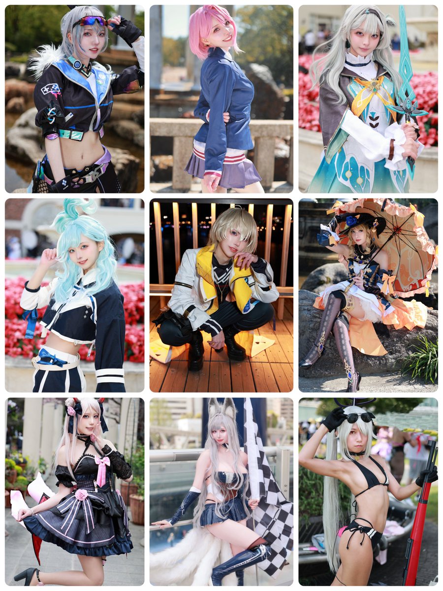 samboxsam2's tweet image. 🏷️失礼します
10年以上パフォーマーさんを中心に撮影をしていました📷
2022年のコスサミをキッカケにコスプレ撮影を始めました📸
東海中心に活動しています📸
どうぞ宜しくお願い致します🌈
掲載して頂いたお写真と掲載許可を頂いたお写真を使わせていただきました
#コスプレイヤーさんと繋がりたい