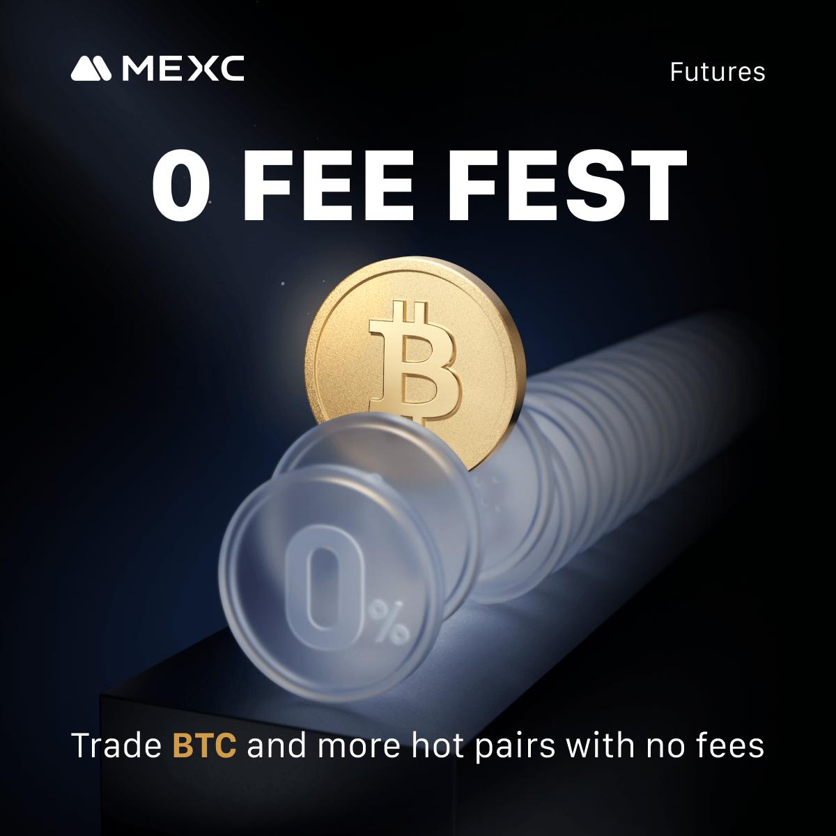 🚀 ZERO fees to trade $BTC Futures on MEXC! Yes, you heard right — trade BTCUSDT & BTCUSDC Perpetual Futures with 0% fees 👇 🔹 No registration required 🔹 Up to 3M USDT in volume per 30 days =   • Maker Fee: 0%   • Taker Fee: 0% 🔹 Exceeding 3M?   • Maker: 0%, Taker: just https://t.co/jMGuWbtT35