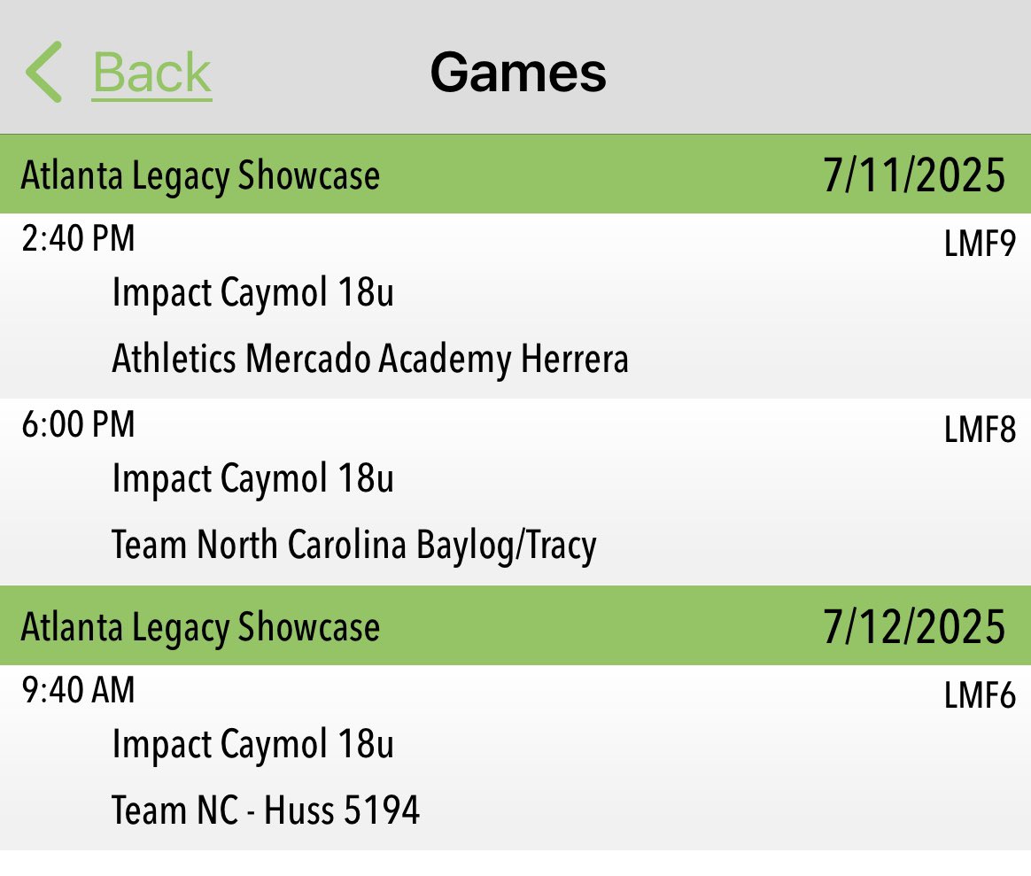 Jessie Crye (@jessiecrye) on Twitter photo On my way to the airport to meet my <a href="/impactcaymol/">Impact Caymol</a> girls at the Atlanta Legacy Tournament! Can’t wait to be back in the circle with Impact Caymol Premier 18u. We play at lost Mountain Park. <a href="/legacyshowcase1/">Atlanta Legacy Showcase</a> On my way to the airport to meet my <a href="/impactcaymol/">Impact Caymol</a> girls at the Atlanta Legacy Tournament! Can’t wait to be back in the circle with Impact Caymol Premier 18u. We play at lost Mountain Park. <a href="/legacyshowcase1/">Atlanta Legacy Showcase</a>