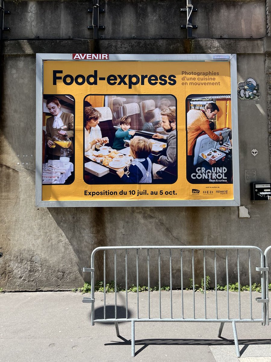 [#exposition 📣] Ferroviphiles, découvrez l'exposition "Food-Express. Photographies d'une cuisine en mouvement" à Ground Control
🥪 Découvrez les coulisses des repas ferroviaires et leur patrimoine au fil des années à l'aide de nombreuses archives !
📅 Du 10 juillet au 5 octobre