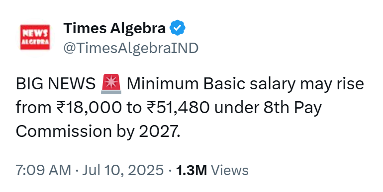 Such a waste of income tax money. Private companies are still hiring people for ₹15–20K, and they're doing a better job than government babus.