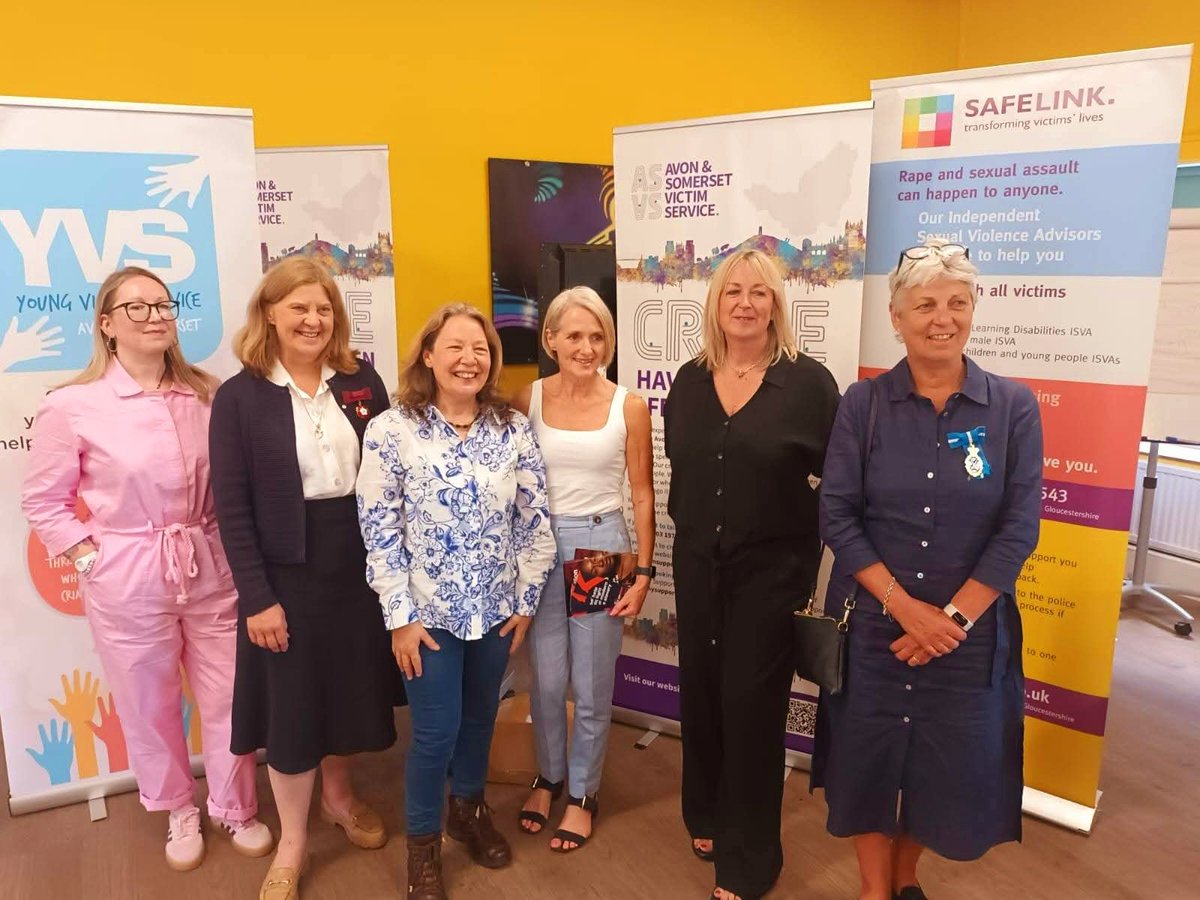 YoungVictimsService (@youngvictims) on Twitter photo YVS had a great morning yesterday in Taunton, celebrating the launch of Avon & Somerset victim services with local leaders and stakeholders.
A big thank you to our amazing partner organisations <a href="/VictimSupport/">Victim Support</a> Safe Link Plus and to <a href="/AandSPCC/">Avon & Somerset Police & Crime Commissioner</a> YVS had a great morning yesterday in Taunton, celebrating the launch of Avon & Somerset victim services with local leaders and stakeholders.
A big thank you to our amazing partner organisations <a href="/VictimSupport/">Victim Support</a> Safe Link Plus and to <a href="/AandSPCC/">Avon & Somerset Police & Crime Commissioner</a>