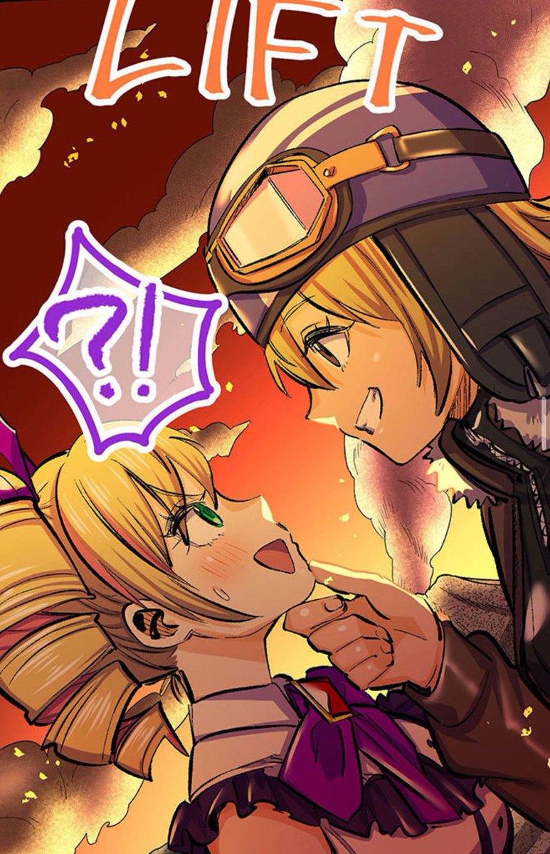 chaoticmeatloaf's tweet image. “did you like the new digimon liberator chapter?”
*blushes* *vi’s reaction is my exact reaction*
😳 happy late pride everyone