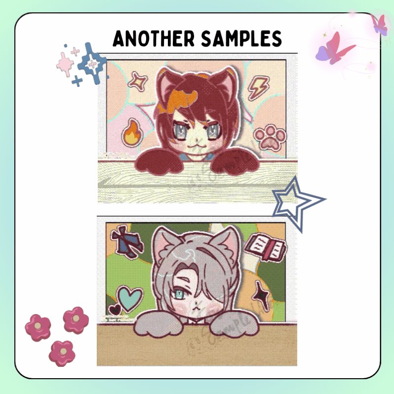 MI3CHICKEN's tweet image. 😺OPEN COMMISSION 😺
♡ + ↻ are very appreciated! 🫶
Hello!!, I opened a YCH cat commission for local and intl ❤️, pls kindly hit my dm if you interested and check my vgen for more ❤️❤️
vgen.co/MI3CHICKEN/ser…
#artidn #Commisionart #opencommission #YCHCommission