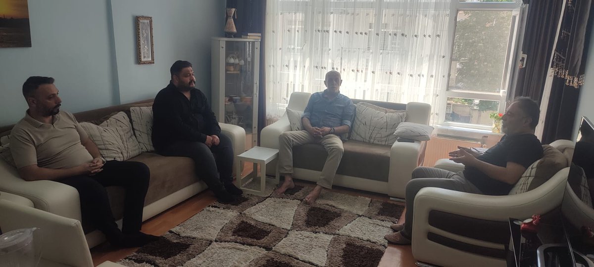 İlçe Sekreterimiz Necati DİNÇ’in Bacanağı Derviş KILINÇ’ın Ankara’daki taziyesine İlçe Başkan Yardımcılarımız Murat SAYILĞAN ve Alper İLHAN katılım sağladı. Merhuma Allahtan rahmet yakınlarına başsağlığı diliyoruz.