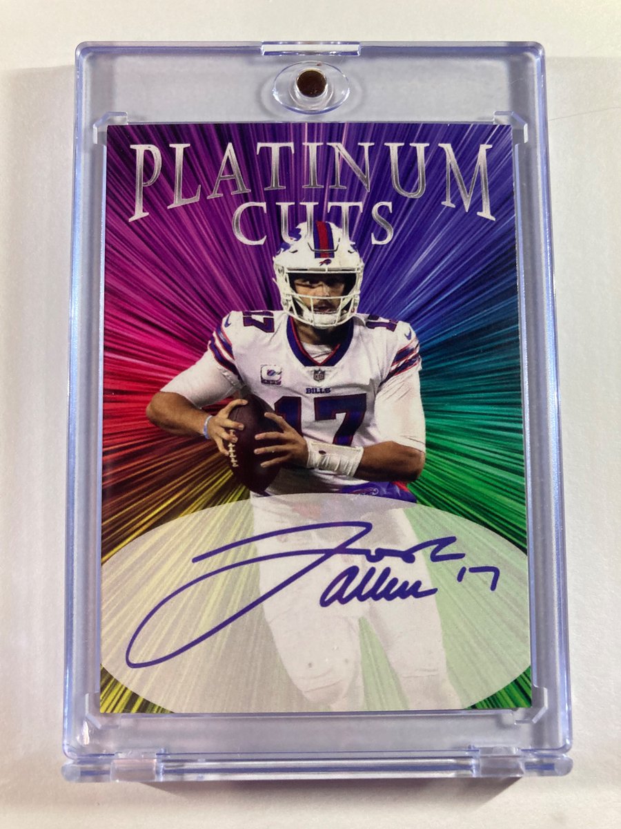 🎁Appreciation Day Giveaway🎁

Winner Announced Tuesday

🔥Josh Allen Platinum Cuts 1 of 1000 Auto Facsimile #BillsMafia

To enter
1. Follow
2. Retweet
3. Like