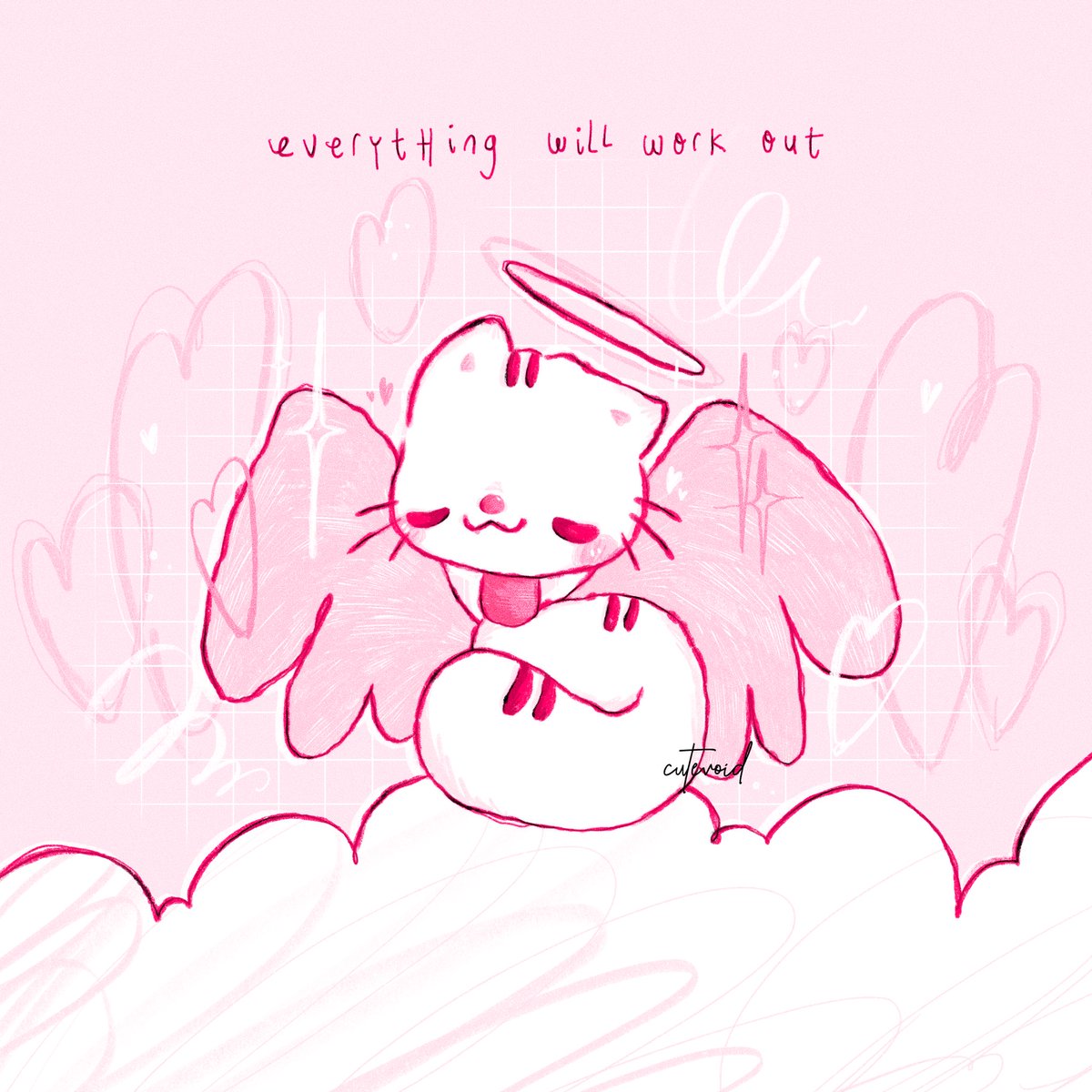cutevoid's tweet image. Reminder from Angel zora :3
